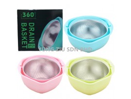 (1SET)29CM 360 ROTATION DRAIN BASKET